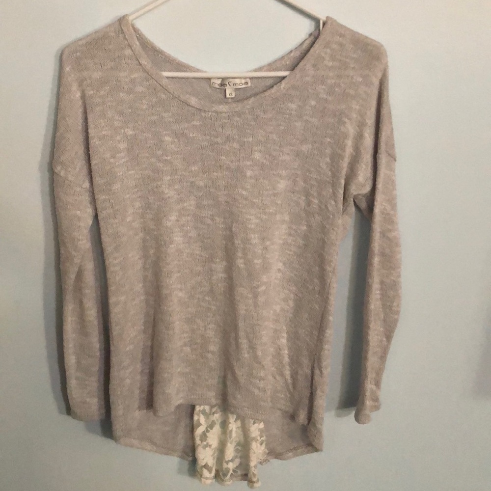 Light grey blouse - Picture 3 of 6